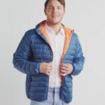 Chaqueta acolchada con capucha Norway Men